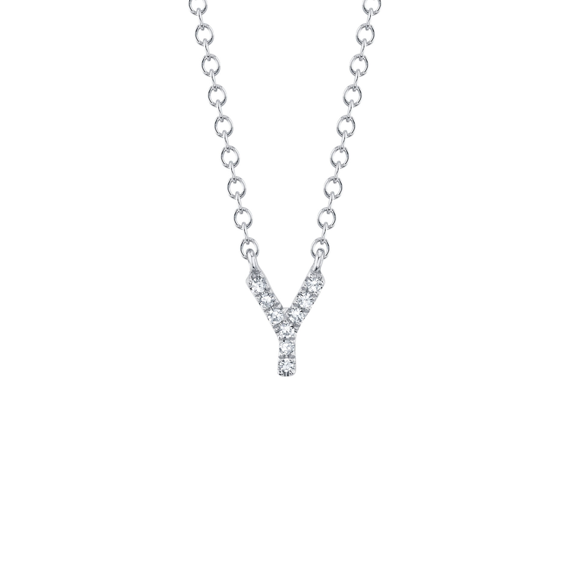 Necklace with initial on it online